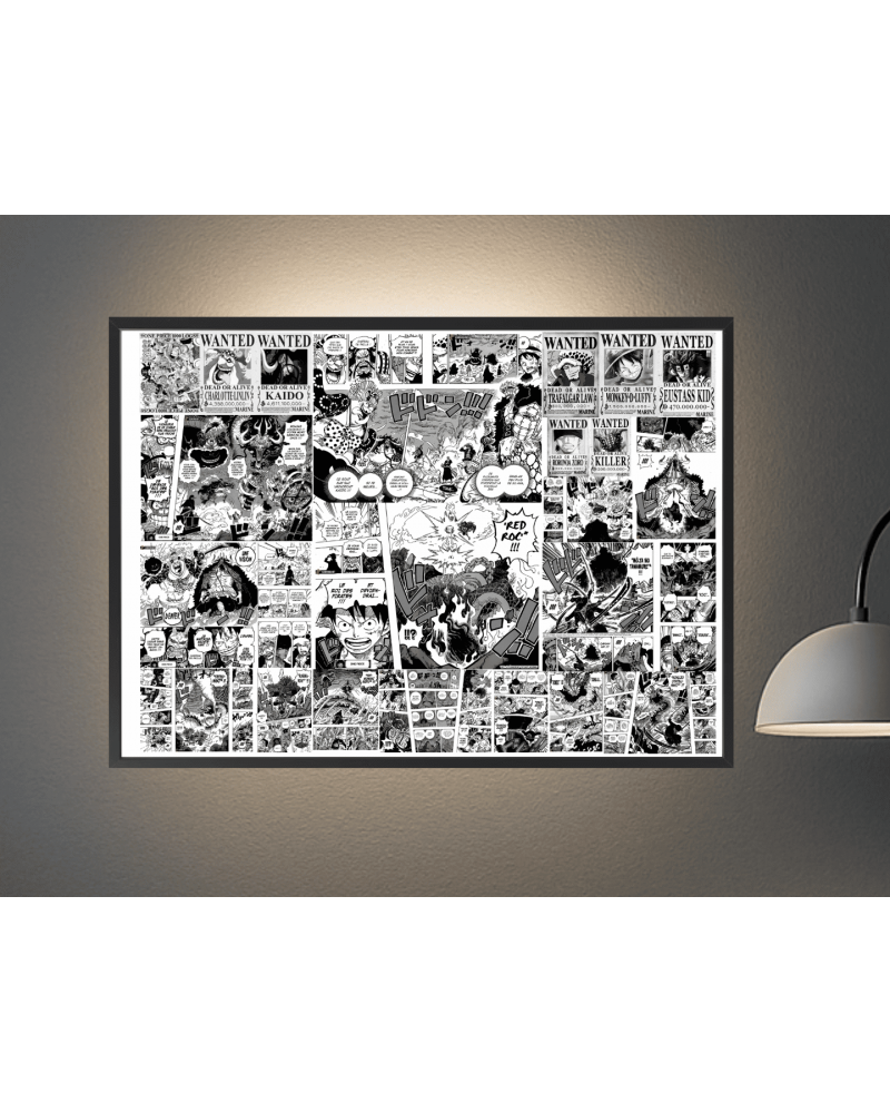 Affiche One Piece Chapitre 1000 - Luffy Roi des Pirates | 50x70 cm