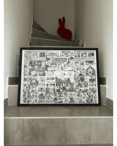 Affiche One Piece Chapitre 1000 - Luffy Roi des Pirates | 50x70 cm