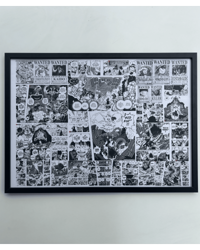 Affiche One Piece Chapitre 1000 - Luffy Roi des Pirates | 50x70 cm