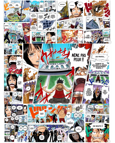 Affiche Déclaration de guerre - One Piece | 40x30 cm