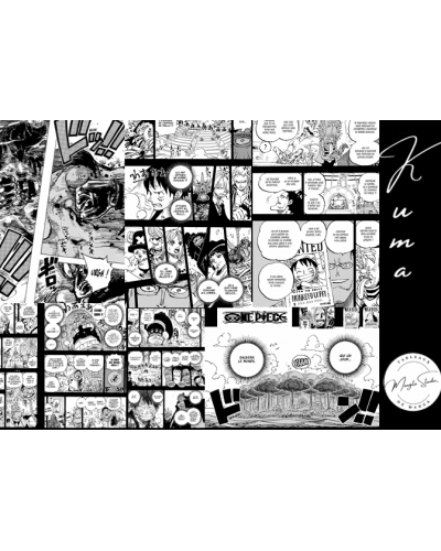Affiche Bartholomew Kuma - One Piece | 40x50 cm