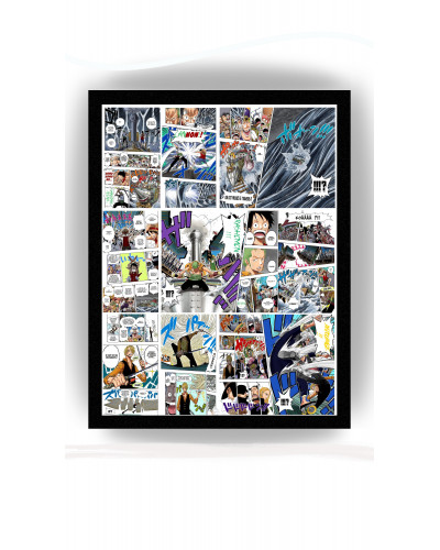 Affiche Rocketman - Traversée de l'Aqua Laguna | One Piece 40x30 cm