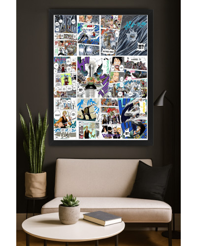 Affiche Rocketman - Traversée de l'Aqua Laguna | One Piece 40x30 cm