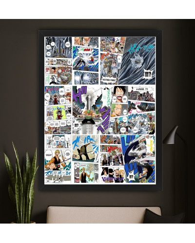 Affiche Rocketman - Traversée de l'Aqua Laguna | One Piece 40x30 cm
